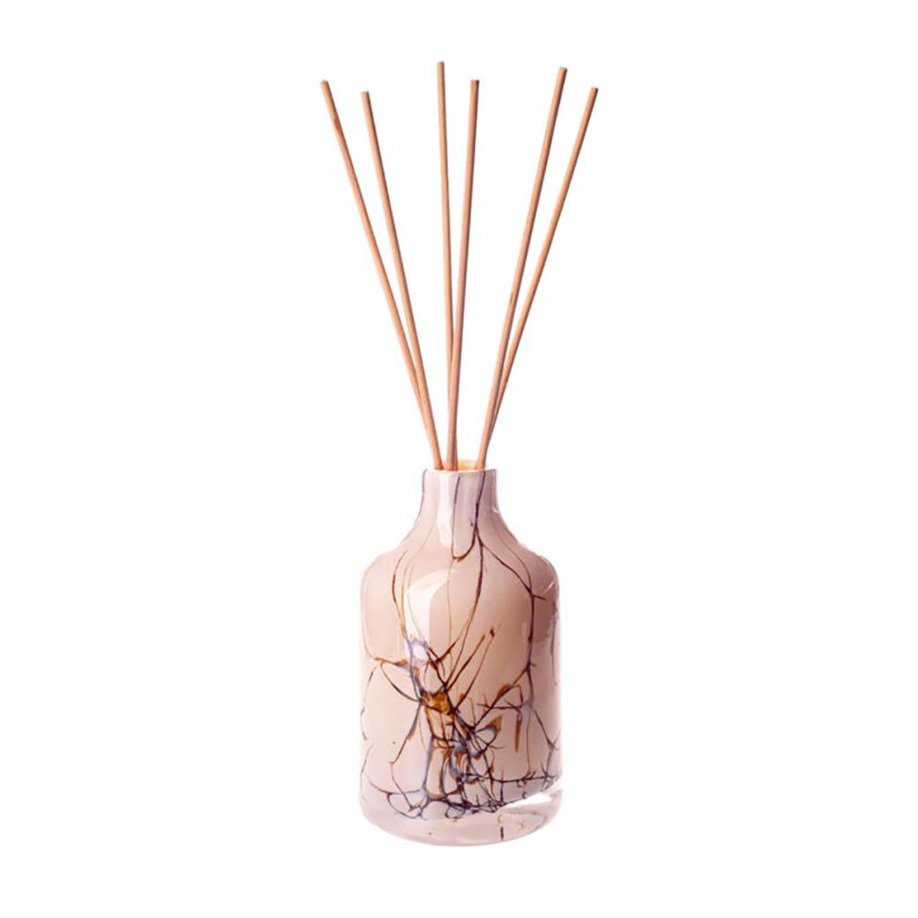 Amelia Art Glass Cream Marble Apothecary Reed Diffuser £19.34